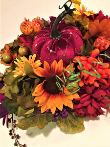 Fall Centerpiece 16L x 9'H x 11" W