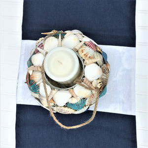 Ocean Sunrise Sea Shell, Sea Horse Reversible Table Runner 86 Long X 14W