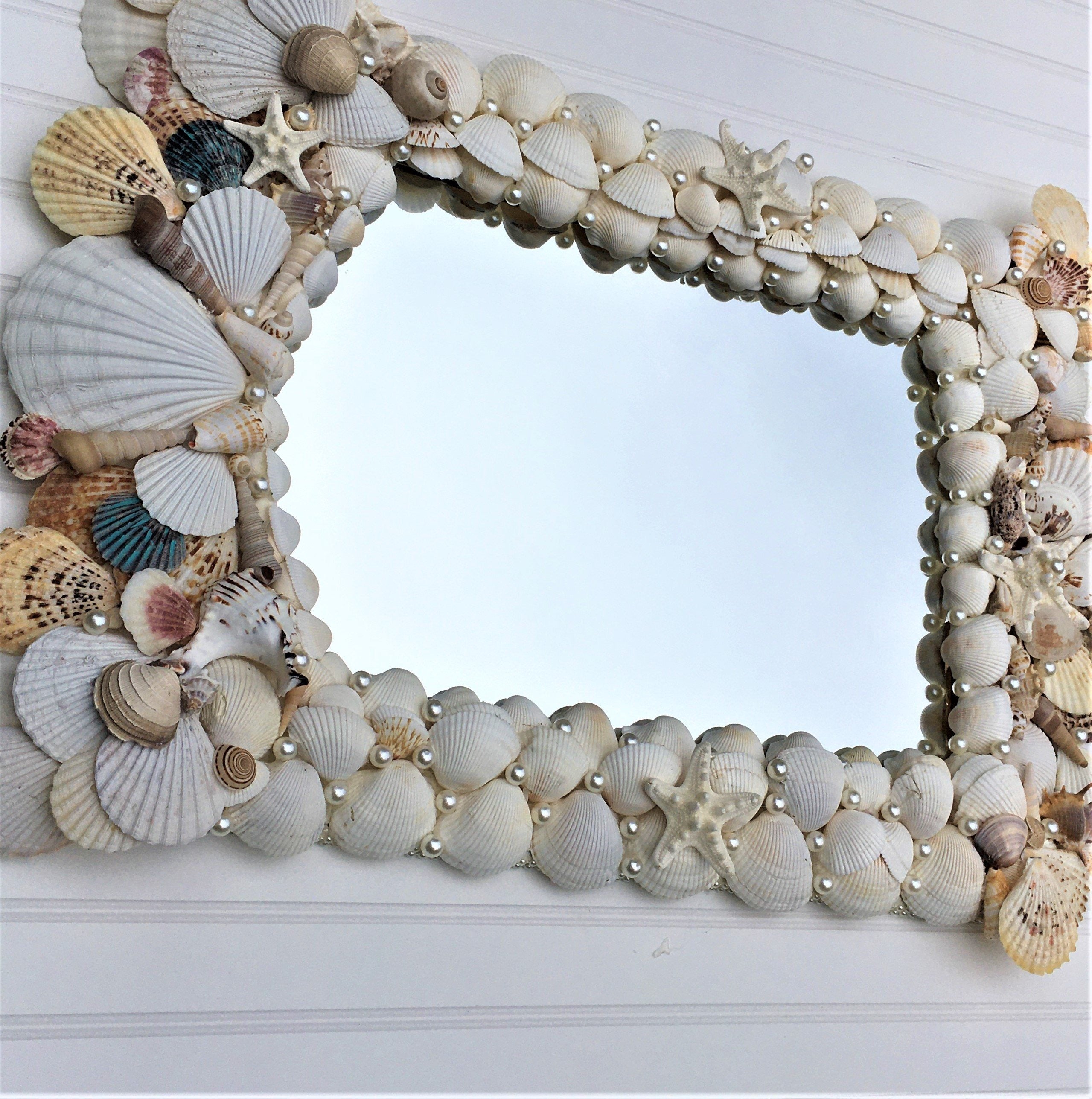 Oceanic Beauty Mirror 20"W X 30"H