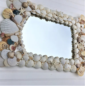 Oceanic Beauty Mirror 20"W X 30"H