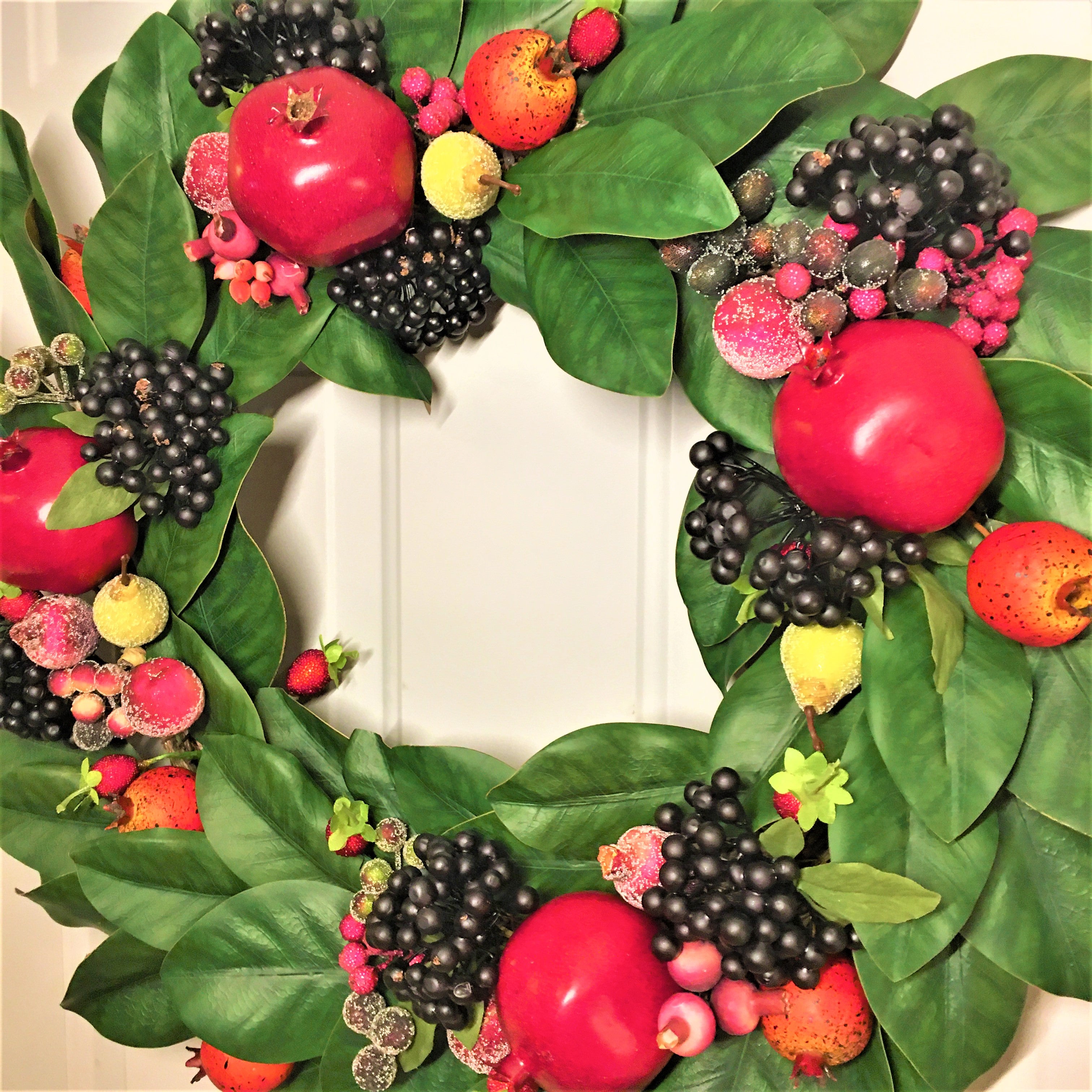 All Seasons Magnolia Wreath 26"