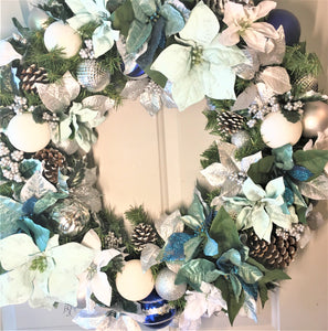 Winter's Splendor Wreath 26"
