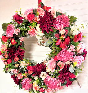 Home Décor- Spring/Summer/Everyday Wreath,   28"