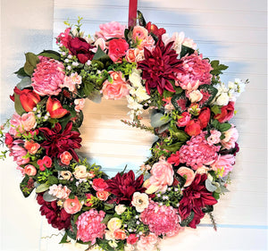 Home Décor- Spring/Summer/Everyday Wreath,   28"
