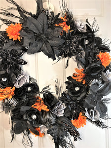 I got An Eye On You Halloween Wreath, 25"