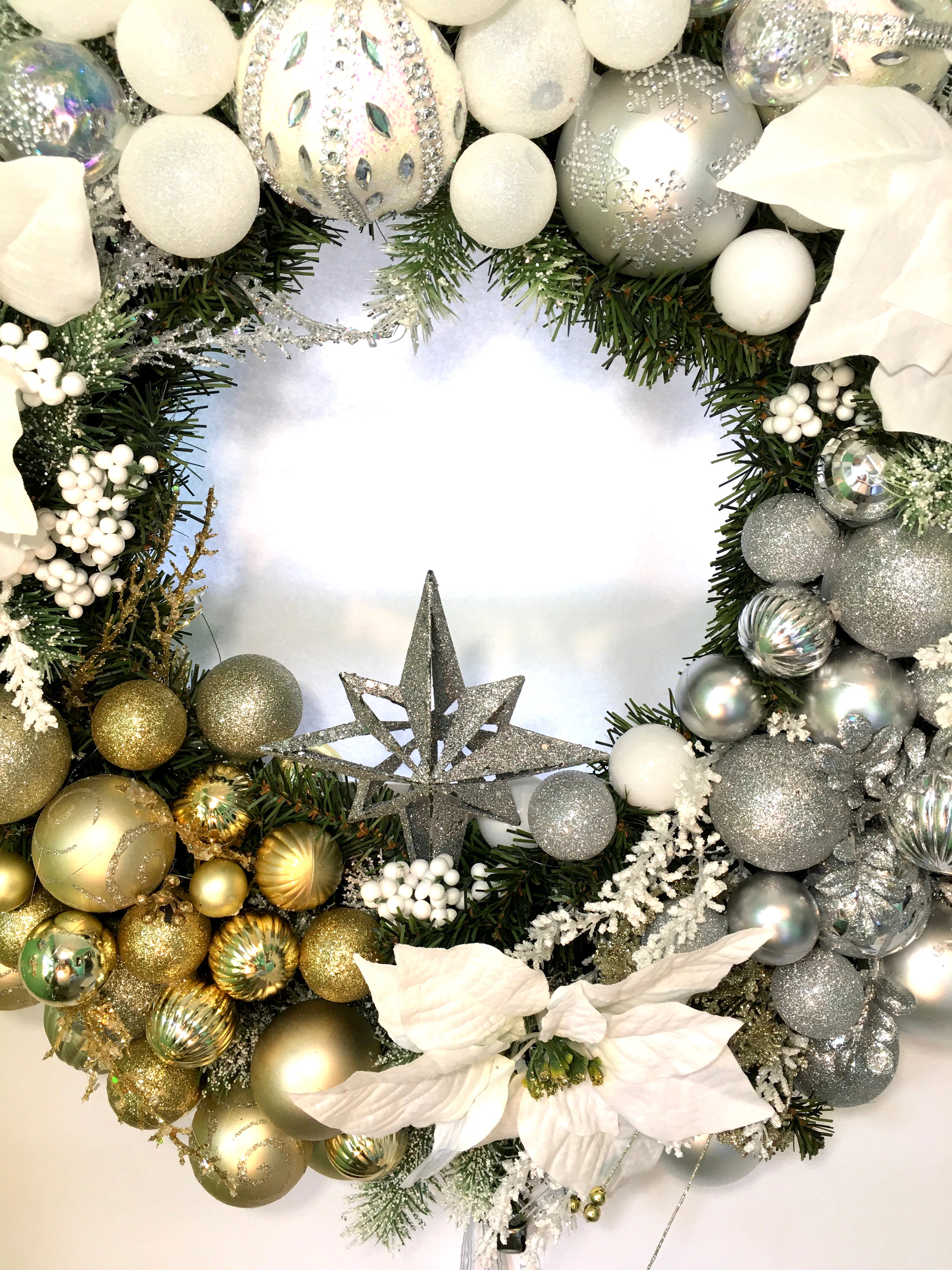 Jingle Bells Wreath 26 X 26 x 10