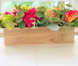 Candle Centerpiece Spring Summer-Arrangement- Approx. 24"