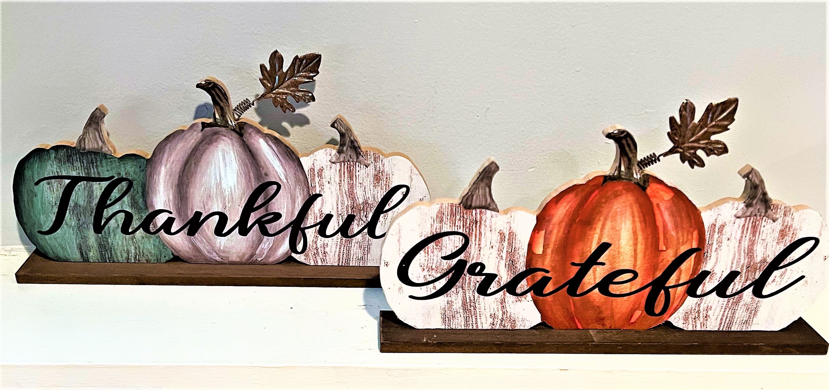 Centerpiece- Give Thanks Pumpkin Centerpiece 20" Diameter 16" H
