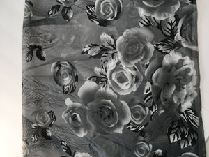 Summer Garden Scarf 58 x 20"