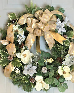 Elegant Xmas Wreath 26"