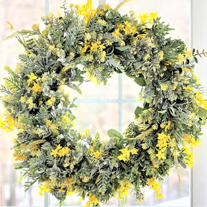 Welcome To Spring Summer Wreath 22"