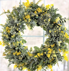 Welcome To Spring Summer Wreath 22"