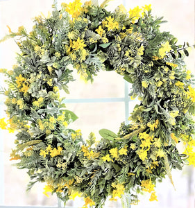 Welcome To Spring Summer Wreath 22"