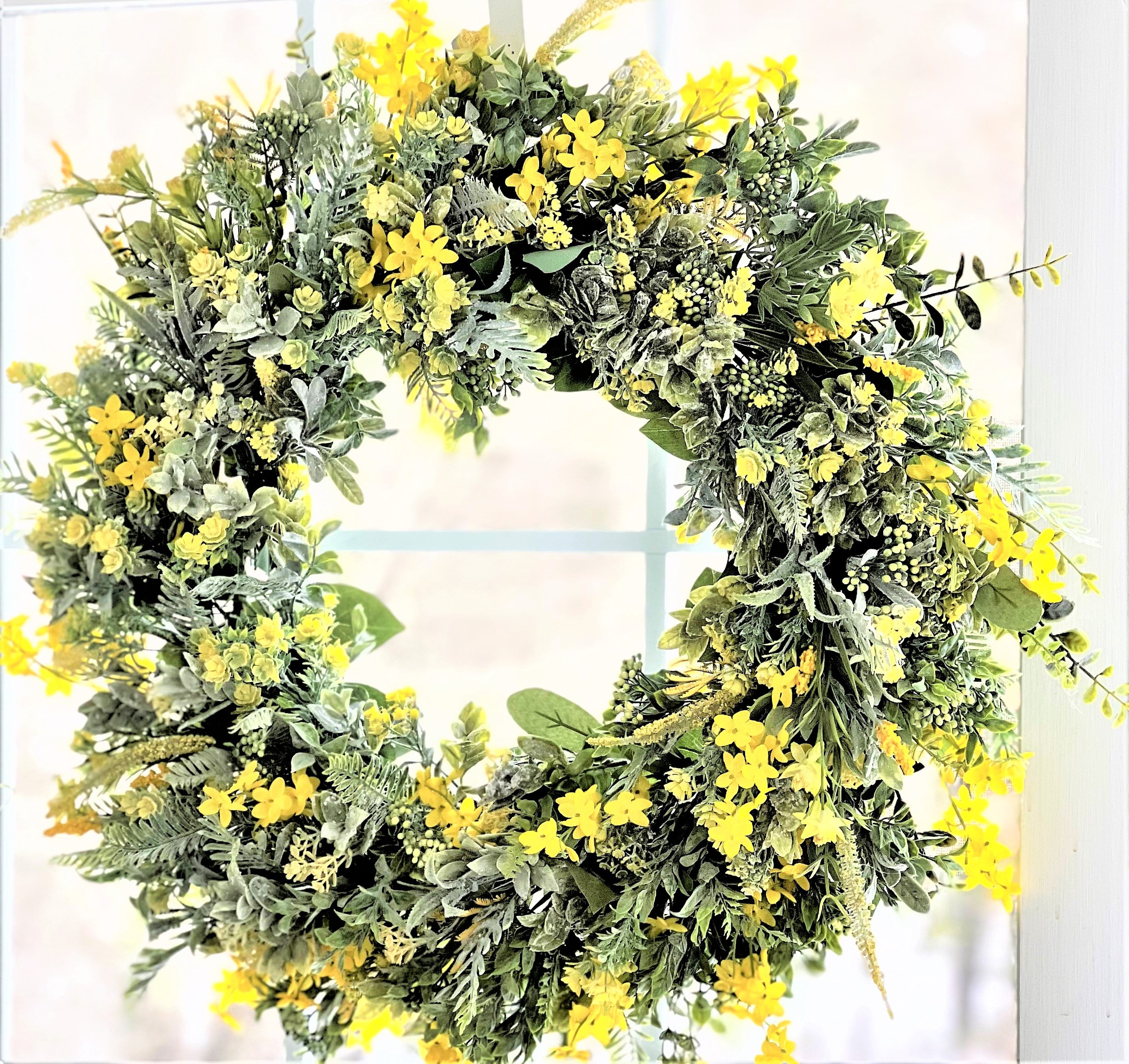 Welcome To Spring Summer Wreath 22"