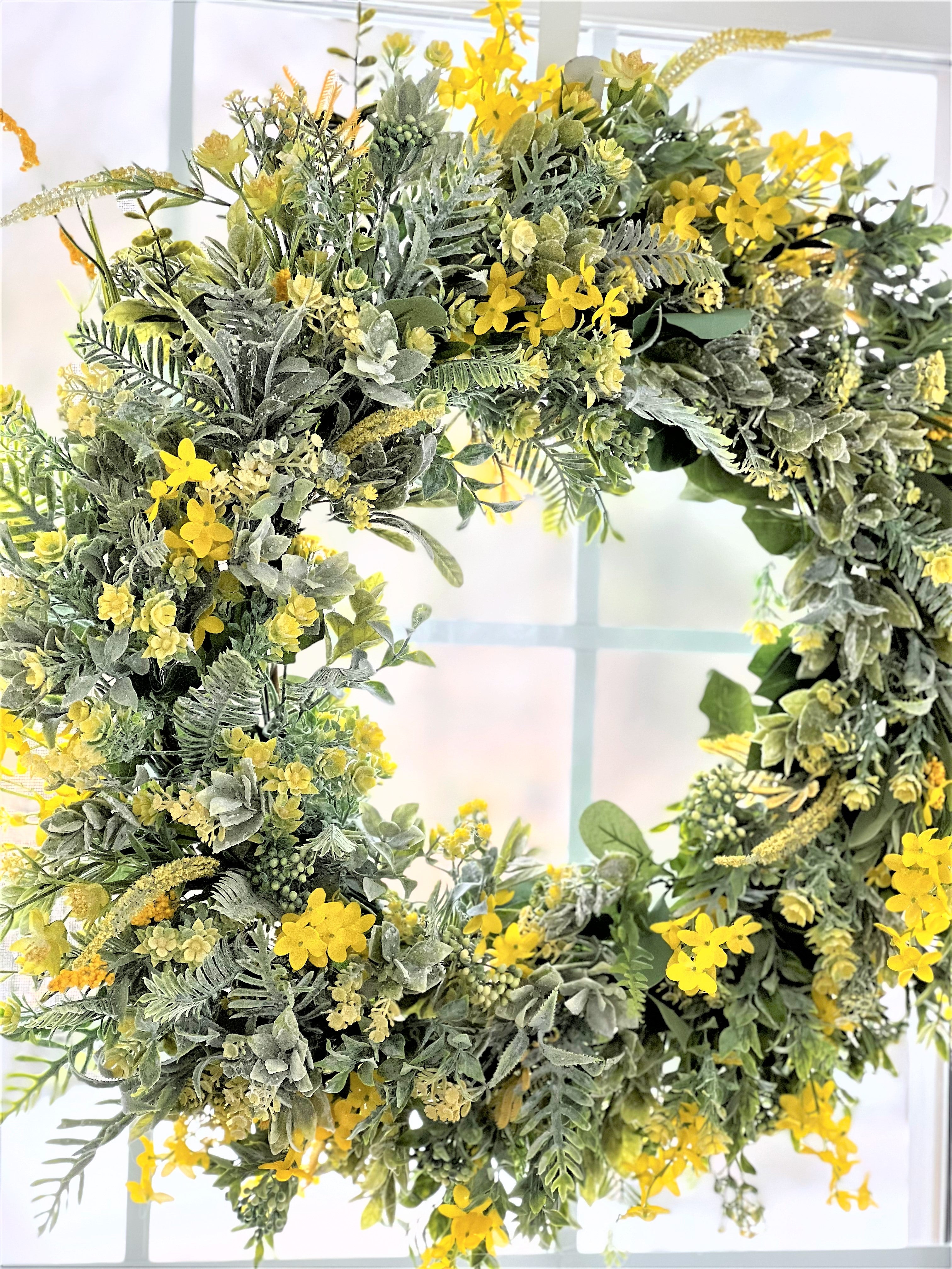 Welcome To Spring Summer Wreath 22"