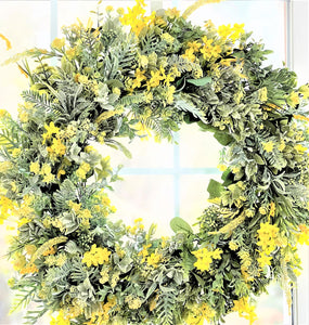 Welcome To Spring Summer Wreath 22"