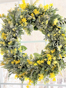 Welcome To Spring Summer Wreath 22"