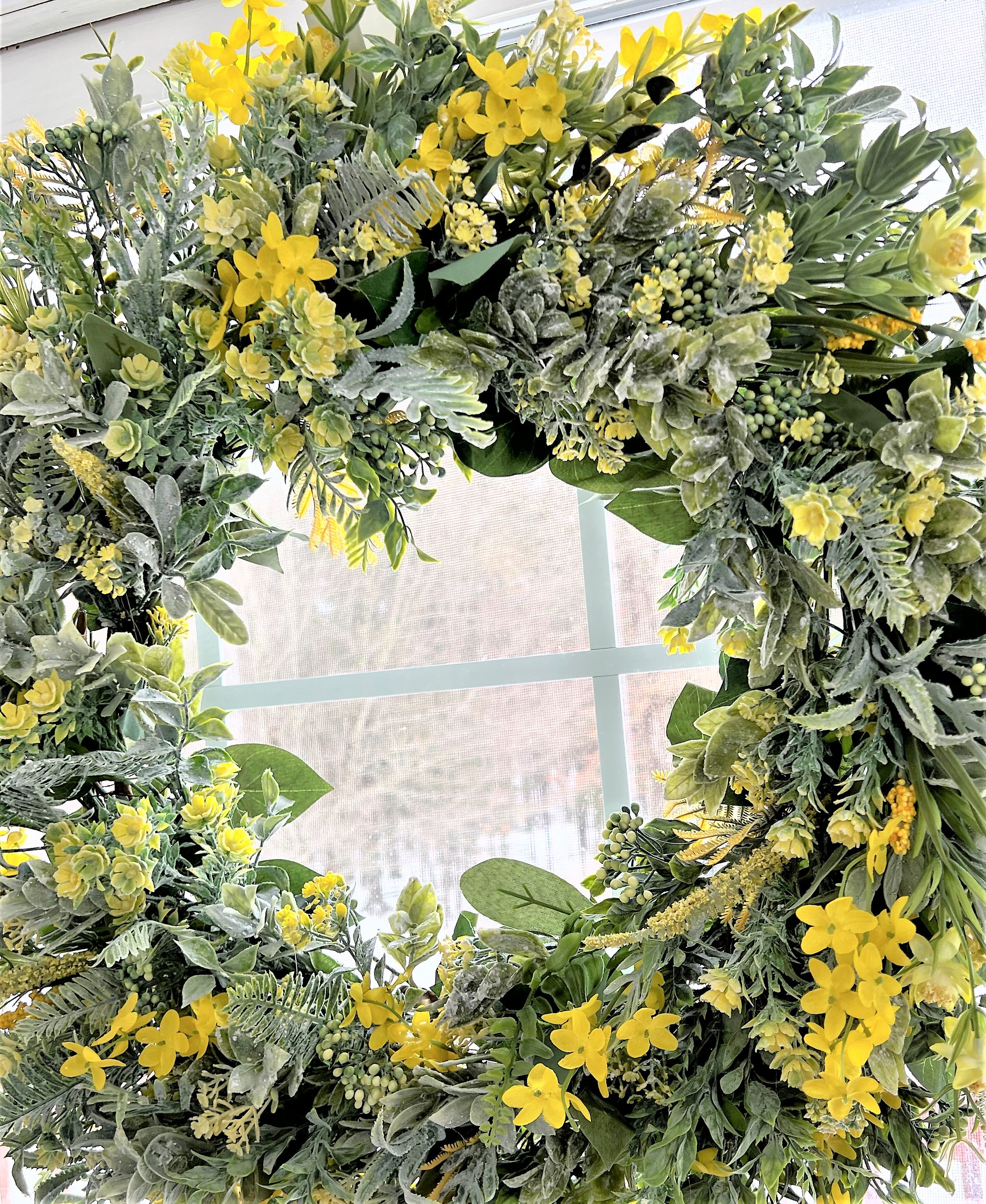 Welcome To Spring Summer Wreath 22"