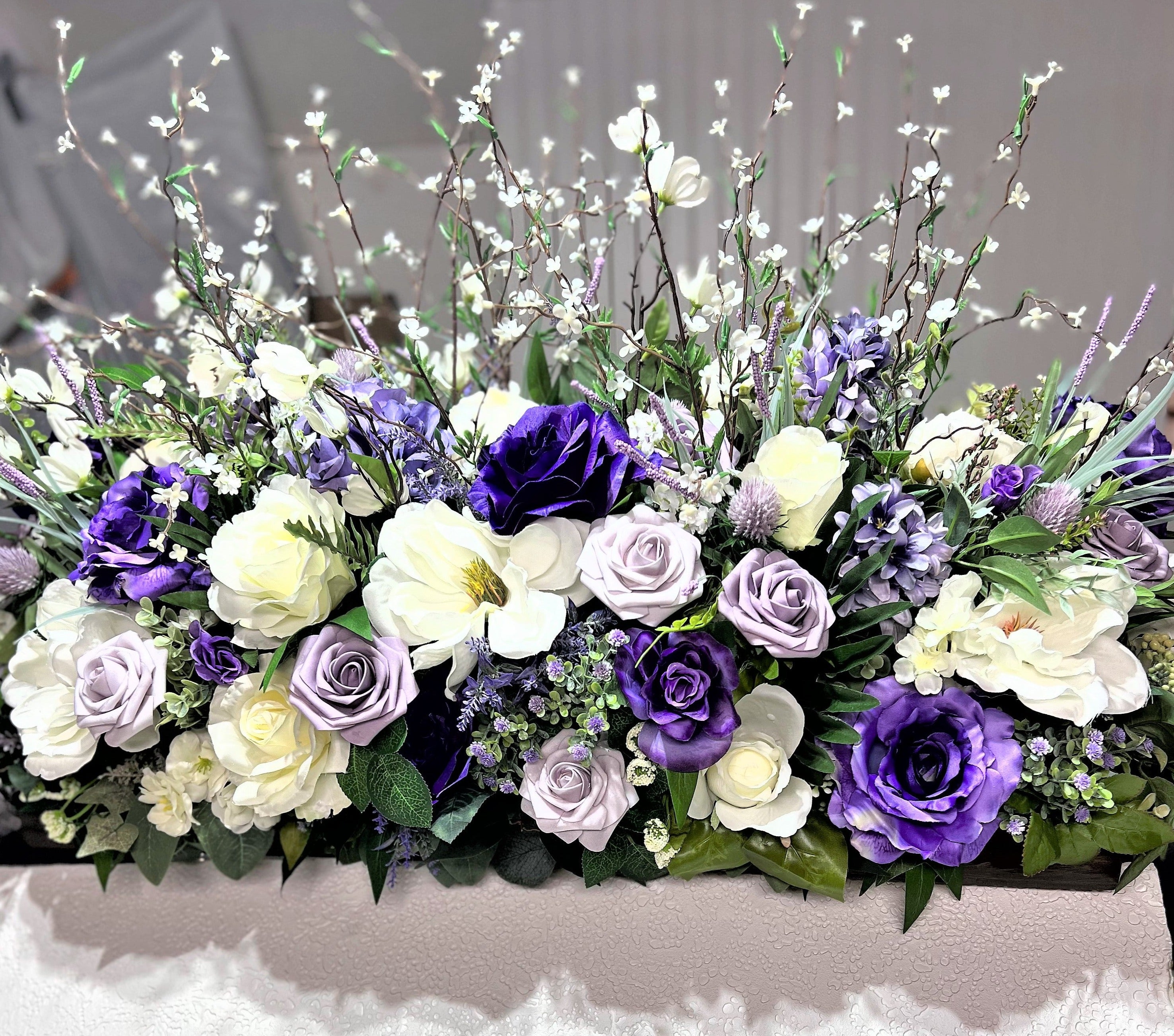 Luxury Centerpiece, Table Centerpiece 32" L X 14" W X 22" H