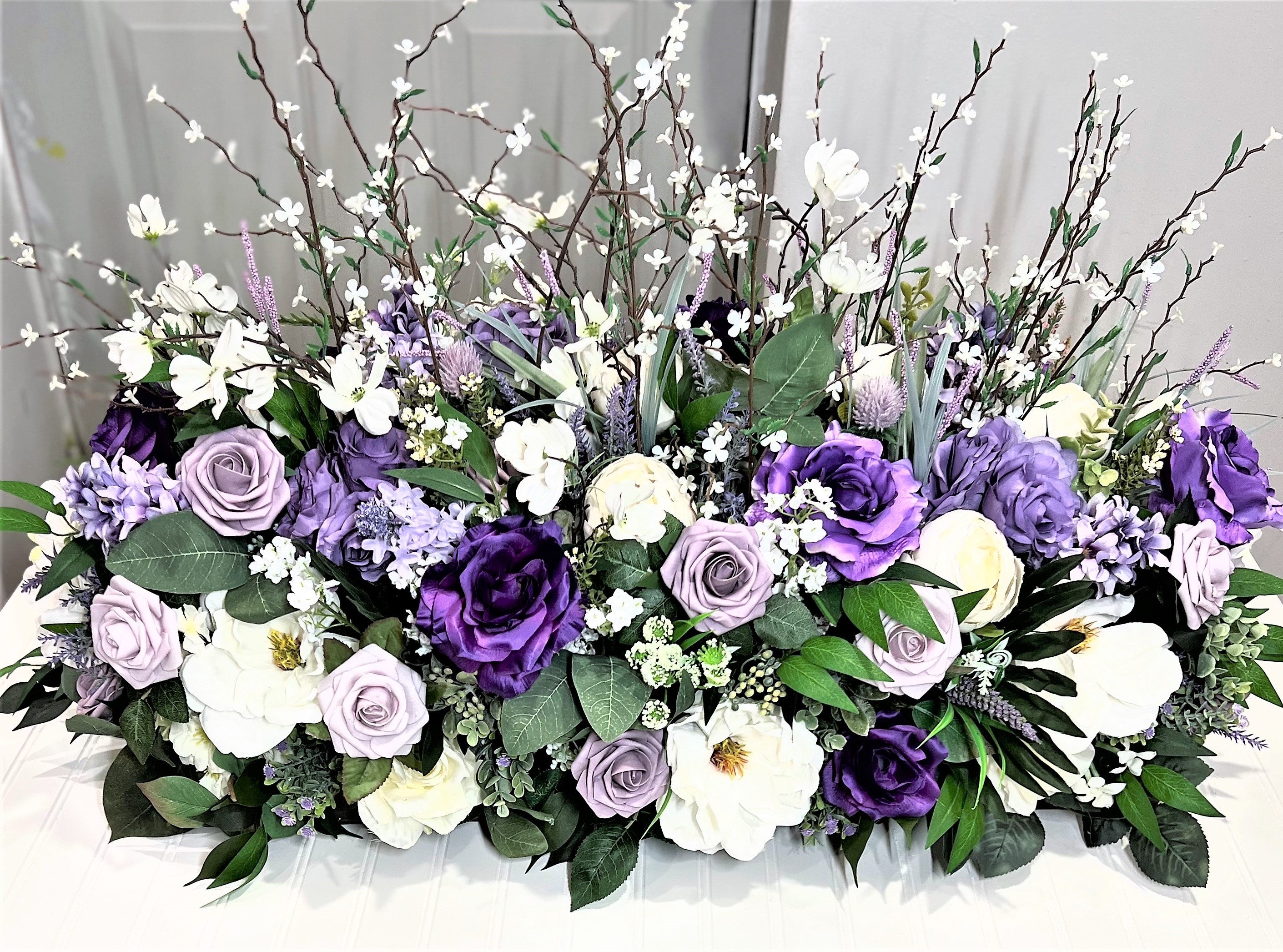 Luxury Centerpiece, Table Centerpiece 32" L X 14" W X 22" H