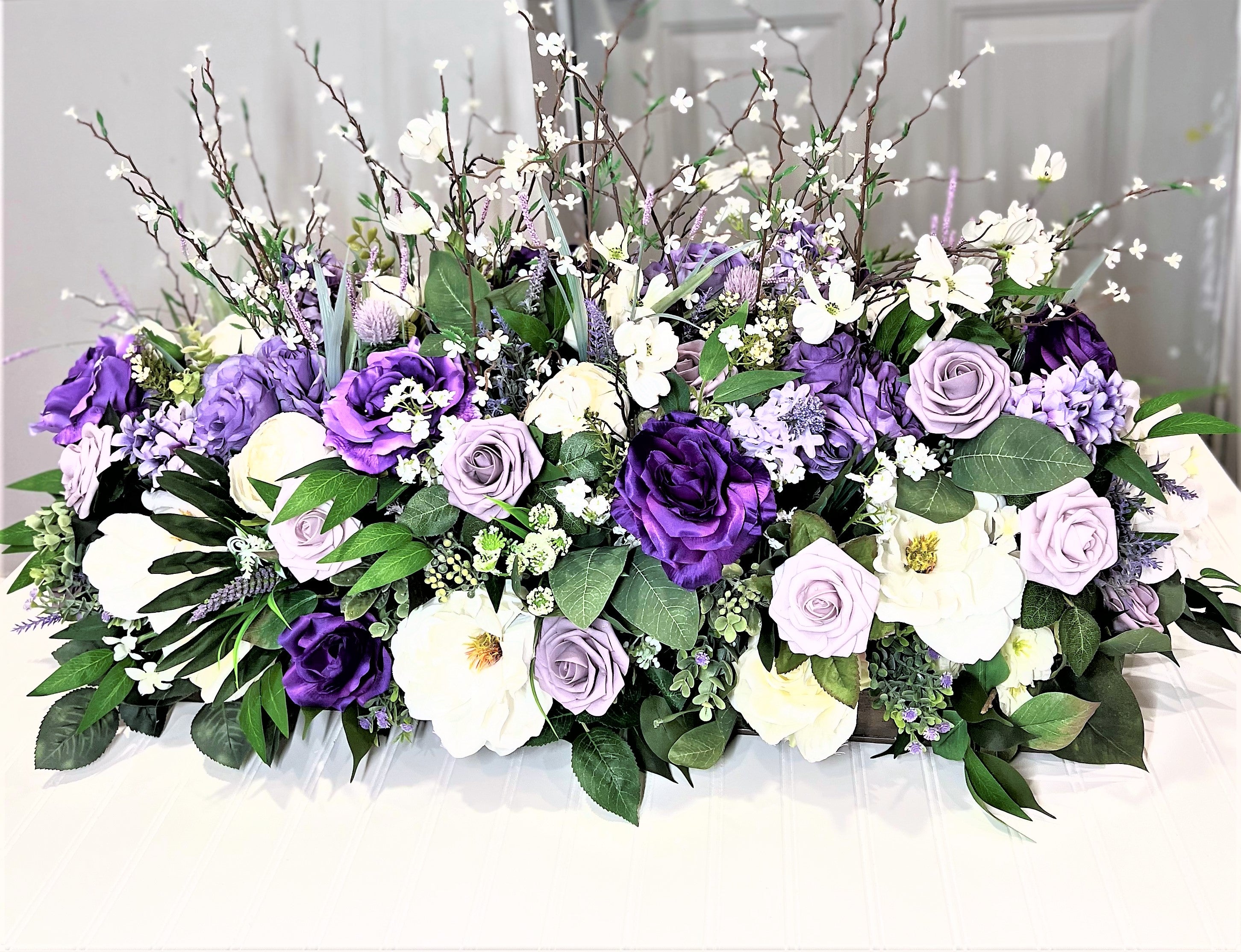 Luxury Centerpiece, Table Centerpiece 32" L X 14" W X 22" H