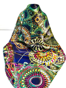 Head Wrap Scarves, Lady's Scarves 36 " x 36 " and 70" L x 11 " Wide