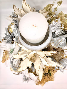 Sparkling Branch Winter Centerpiece, 22 x 14"