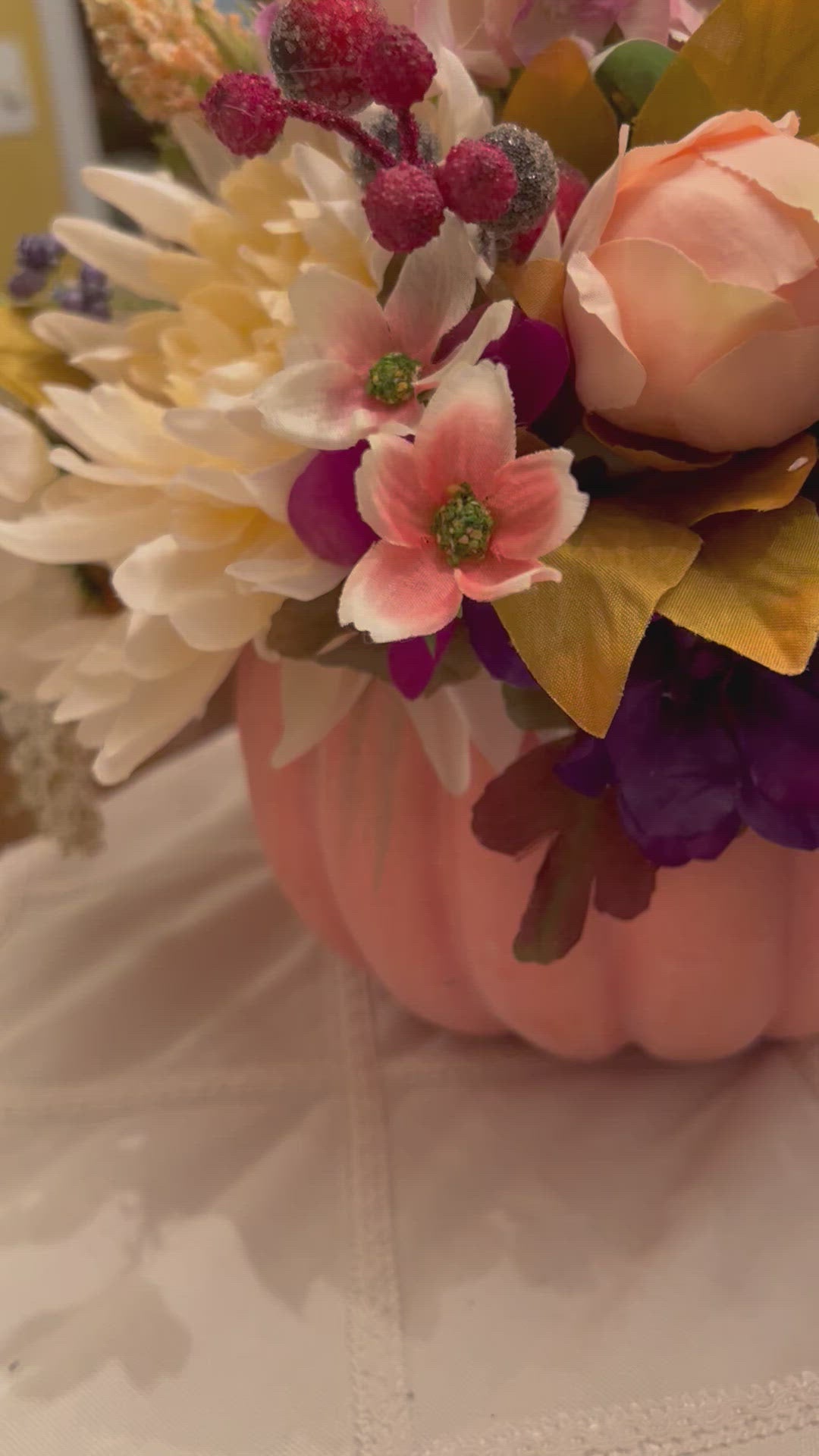 Fall Table Centerpiece 10"H X 14 : W