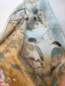 Summer Garden Scarf 58 x 20"