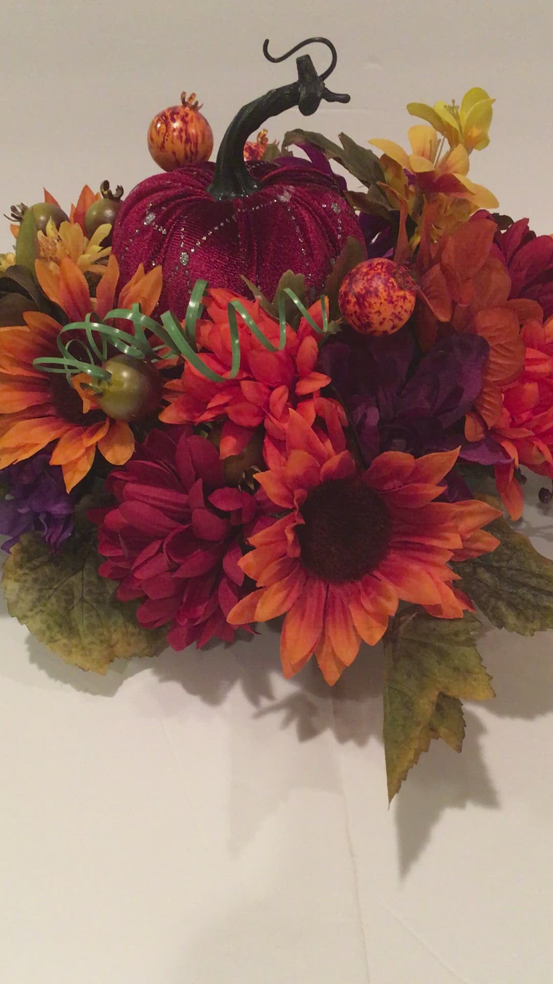 Fall Centerpiece 16L x 9'H x 11" W