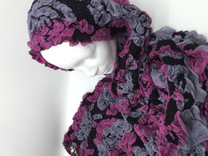 Crinkle Multi Color Long Scarf 64 x 11" Multi Color- Select your color