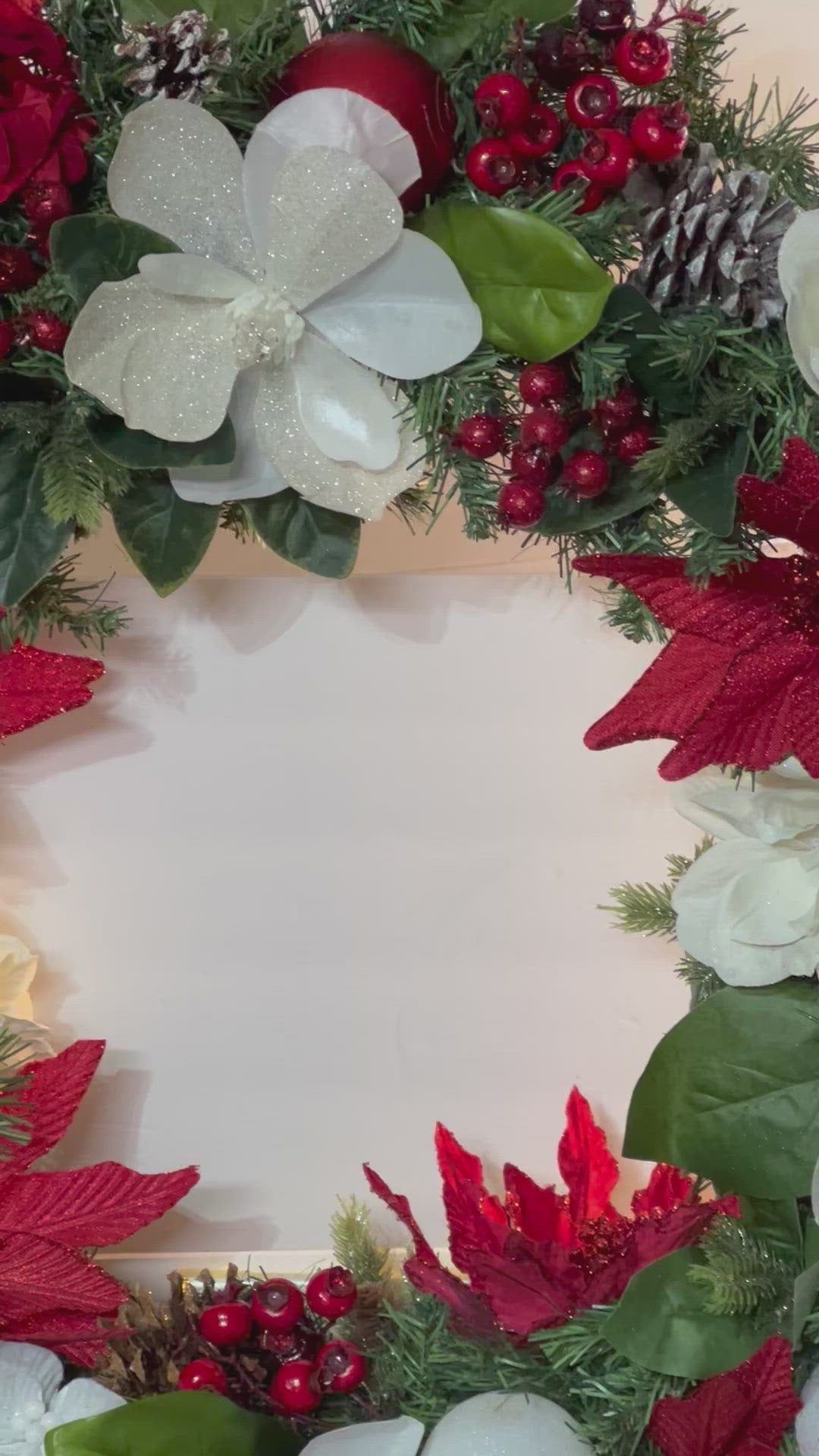 Glamour Xmas Wreath 30" Diameter